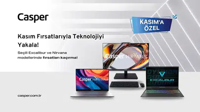 Kasım Ayında Casper’dan Alışveriş Fırsatları