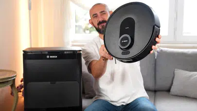 Evi Kendi Kendine Temizleyen Robot Süpürge: Bosch Spotless Max Cam İnceleme
