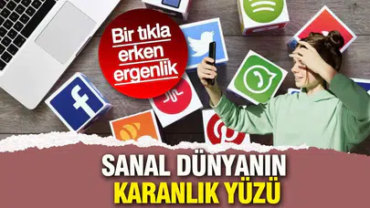 Sanal Dünya Çocuklarda Erken Ergenliği Teşvik Ediyor