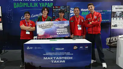 Gençlerden dijital bağımlılığa teknolojik kalkan: MasMad TEKNOFEST'te zirveye oturdu
