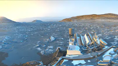 Kızıl Gezegen'de 5 bin gün: Curiosity'den kartpostal tadında kutlama