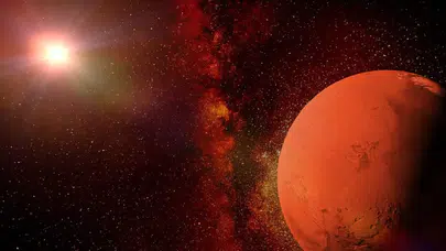 Kızıl Gezegen'de büyüleyici şafak: Curiosity'den kartpostallık kare