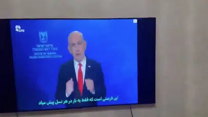 İran Devlet Televizyonu Hacklendi: Netanyahu'nun Farsça Mesajı Yayınlandı
