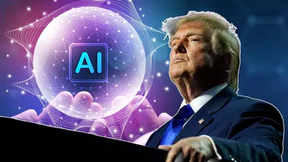 Trump'tan yapay zeka resti: Çin'in önündeyiz, yavaşlamayacağız