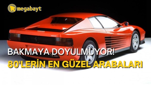 Bakmaya doyamayacağınız 80'lerin en iyi arabaları