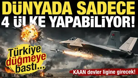 Türkiye savunmada vites yükseltiyor: 6. nesil KAAN için geri sayım başladı