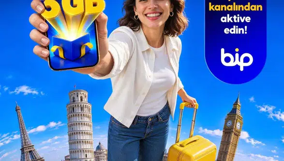 Turkcell'den yurt dışı seyahatlerine büyük destek: 174 ülkede geçerli hediye internet