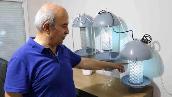 Tarımda ilaçsız dönem: Yerli teknoloji zararlıları ışıkla avlıyor