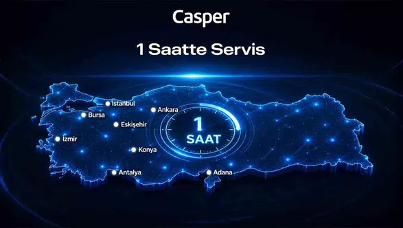 Teknoloji dünyasında servis hızı rekoru: Casper'dan bekleyenleri sevindiren hamle