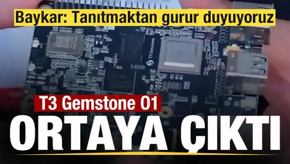 Yerli mini bilgisayar T3 Gemstone O1: Otonom sistemlerde yeni dönem