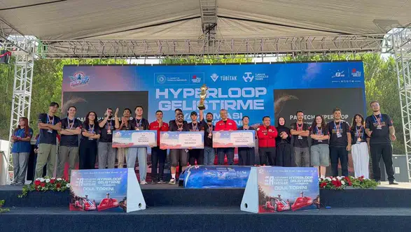 Geleceğin ulaşım teknolojisinde Karabük imzası: PARTECH Hyperloop Türkiye ikincisi oldu