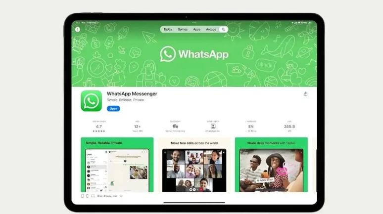 WhatsApp iPad Kullanıcıları İçin Beklenen Sürümünü Nihayet Yayınladı