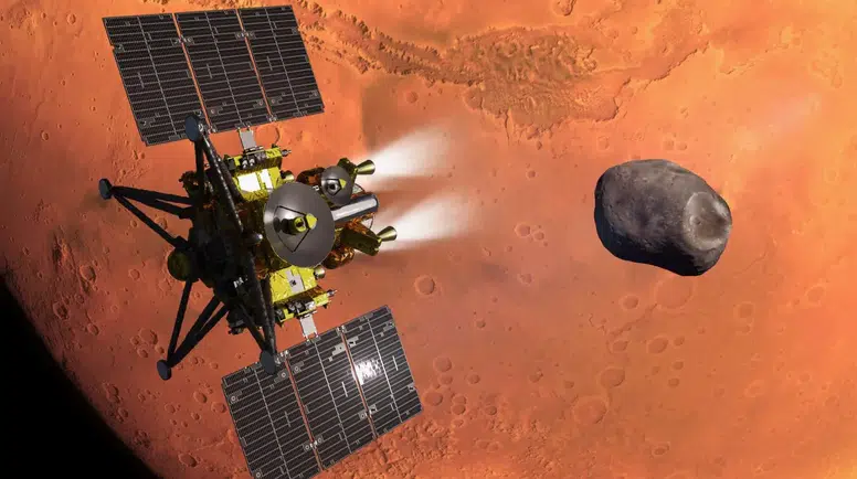 Japonya'dan uzayda devrim: Mars'ın uydusundan numune getirecek tarihi yolculuk başladı