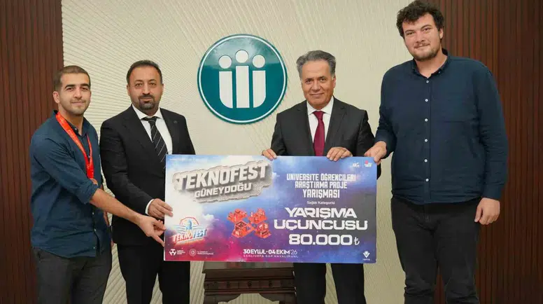 İnönü Üniversitesi'nden büyük gurur: TÜBİTAK'ta derece getiren proje