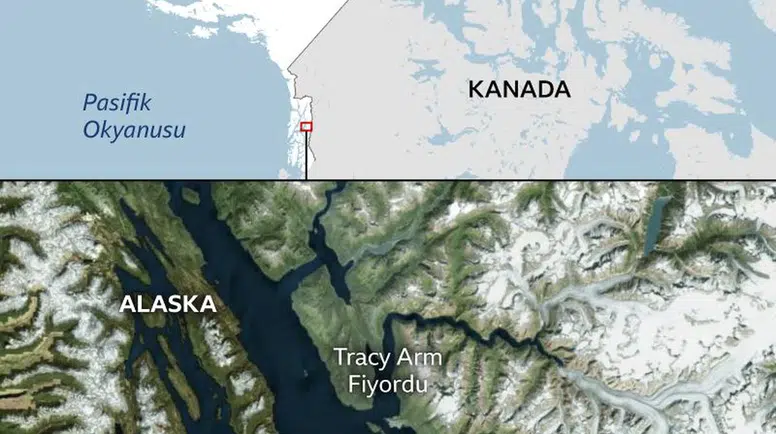 Buzullar eridi, dağlar yerinden oynadı: Alaska'daki dev felaketin perde arkası