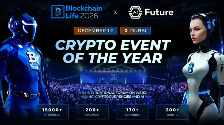 Dijital dünyanın rotası Dubai’ye çevriliyor: Blockchain ve yapay zekânın dev zirvesi için geri sayım başladı