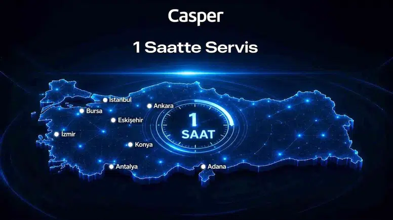 Teknoloji dünyasında servis hızı rekoru: Casper'dan bekleyenleri sevindiren hamle