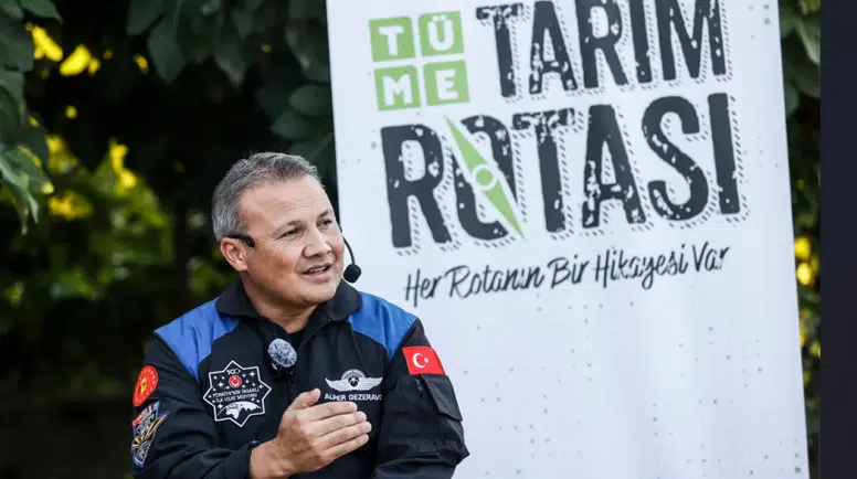 Uzaydan gelen vizyon: Alper Gezeravcı genç üreticilerle köklerine döndü