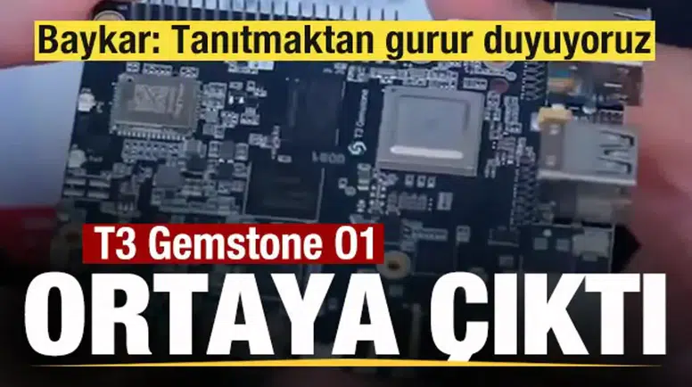 Yerli mini bilgisayar T3 Gemstone O1: Otonom sistemlerde yeni dönem