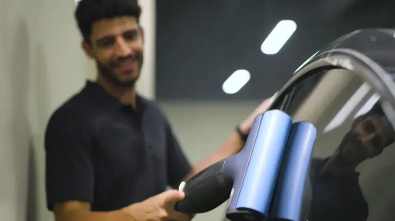 Beş dakikalık otomobil temizliği için 300 mililitre su yetiyor