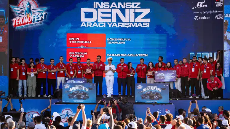 Gölcük'te TEKNOFEST Mavi Vatan coşkusu: Ödüller sahiplerini buldu