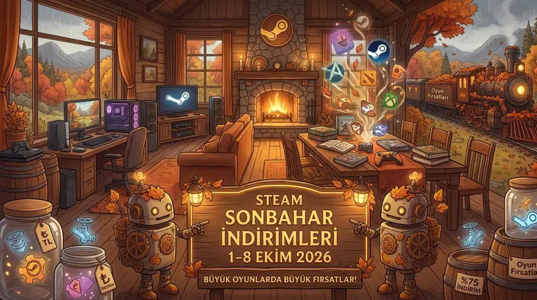 Oyun tutkunlarının gözü kulağı Steam'de: Sonbahar indirimleri için tarih netleşti