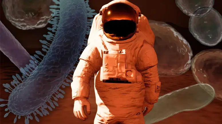 Uzay yolculuklarında gizli tehlike: Mikroplar astronotları hasta edebilir