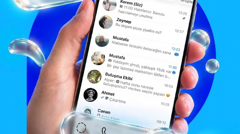 BiP'ten iPhone kullanıcılarına özel şık dokunuş: Liquid Glass dönemi başladı