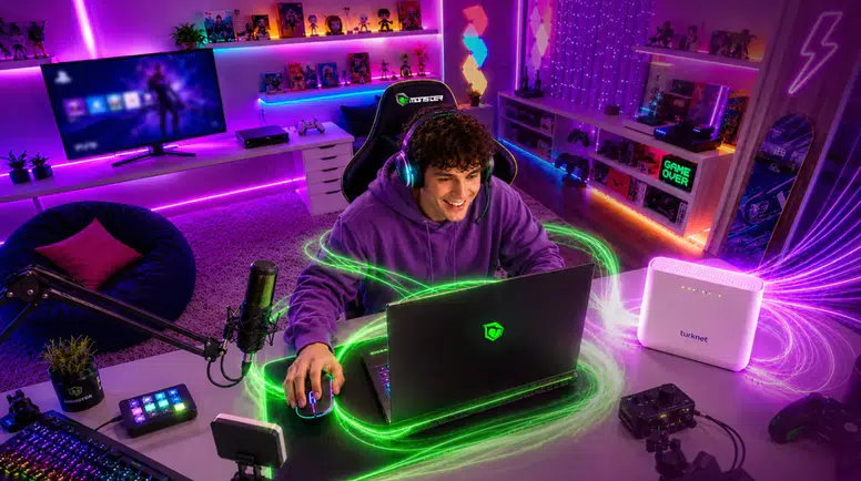 Oyun dünyasında dev iş birliği: Turknet ve Monster Notebook güçlerini birleştirdi
