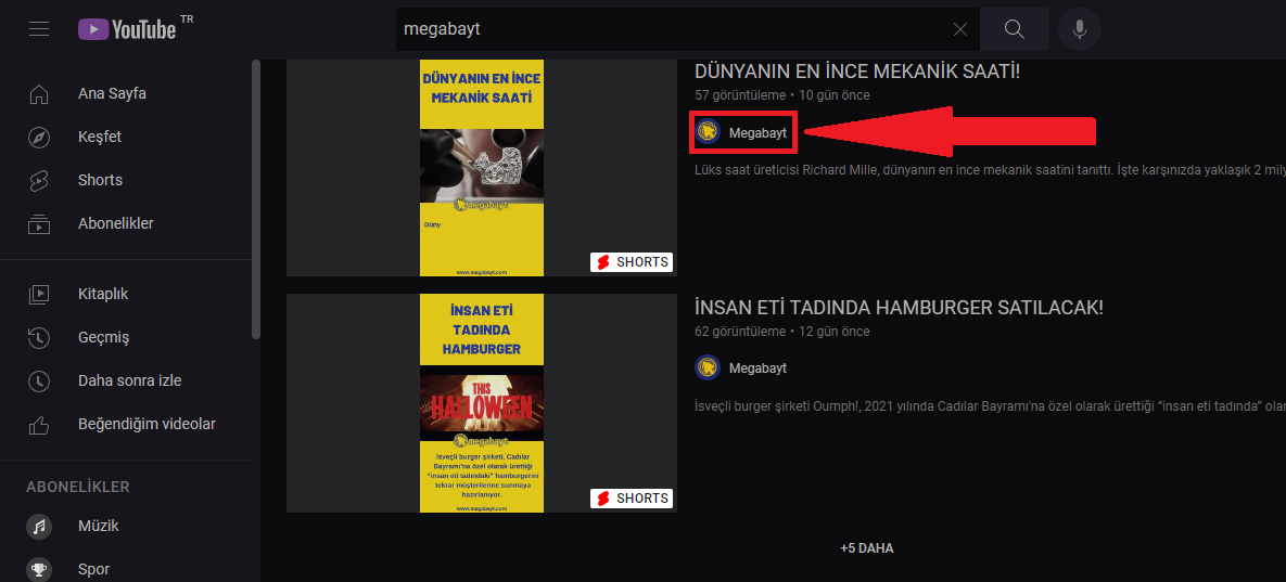 YouTube’da mesaj nasıl gönderilir?