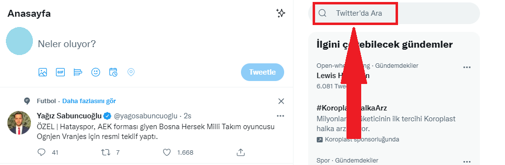 Twitter gelişmiş arama nasıl yapılır?