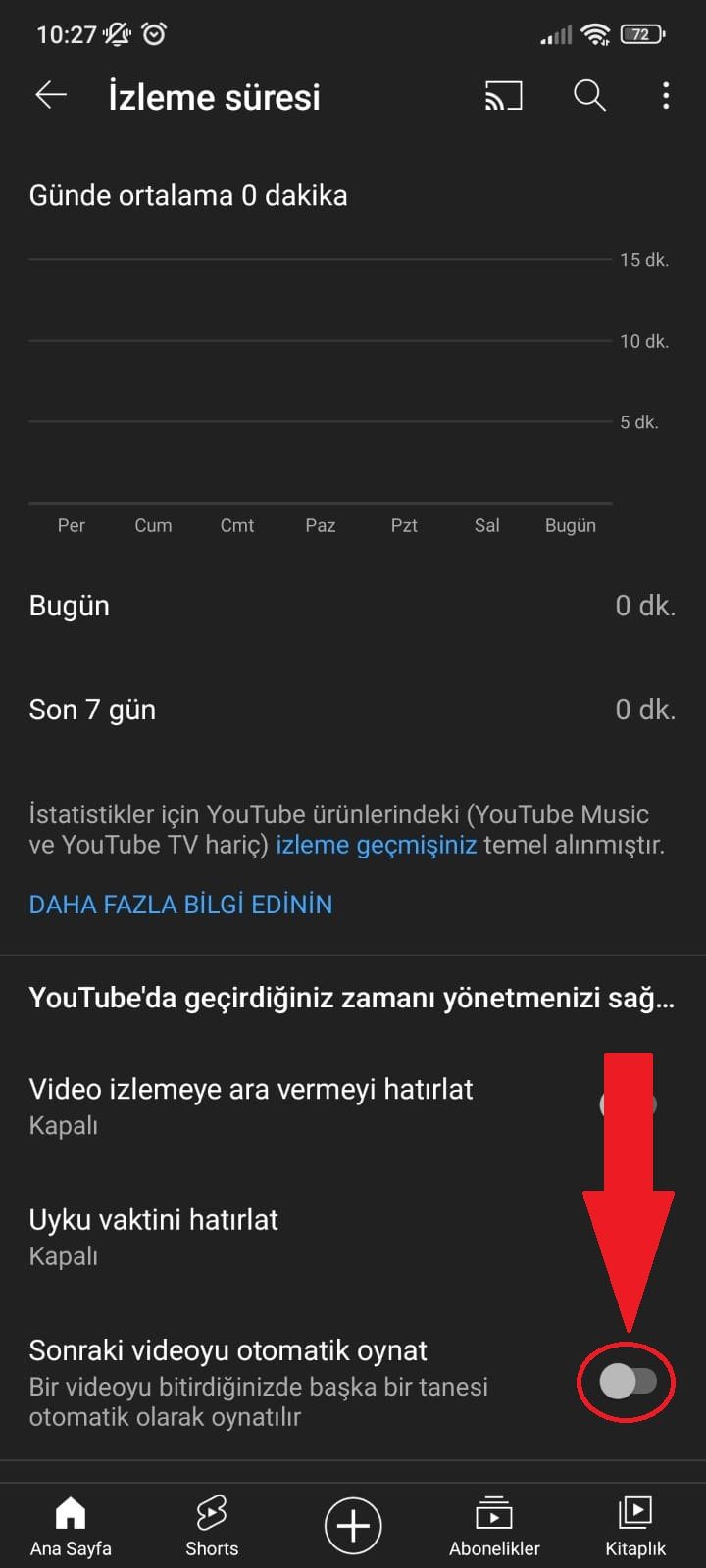 YouTube sonraki videoyu otomatik oynat nasıl kullanılır?