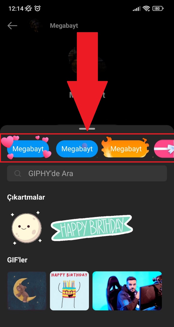 Instagram mesajlarına özel efektler nasıl eklenir