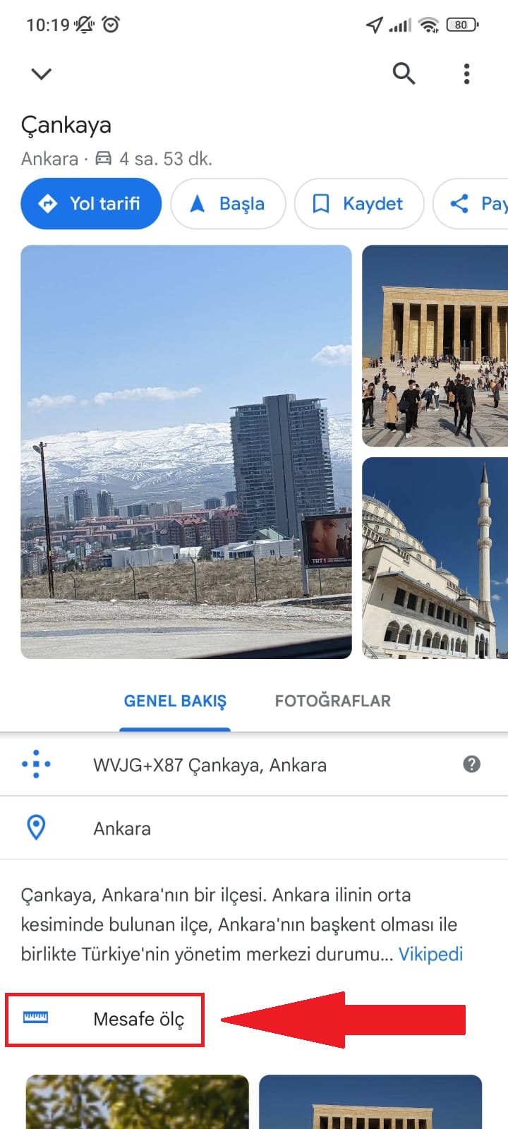 Google Haritalar ile mesafe ölçümü nasıl yapılır? Noktalar arası mesafe ölçümü