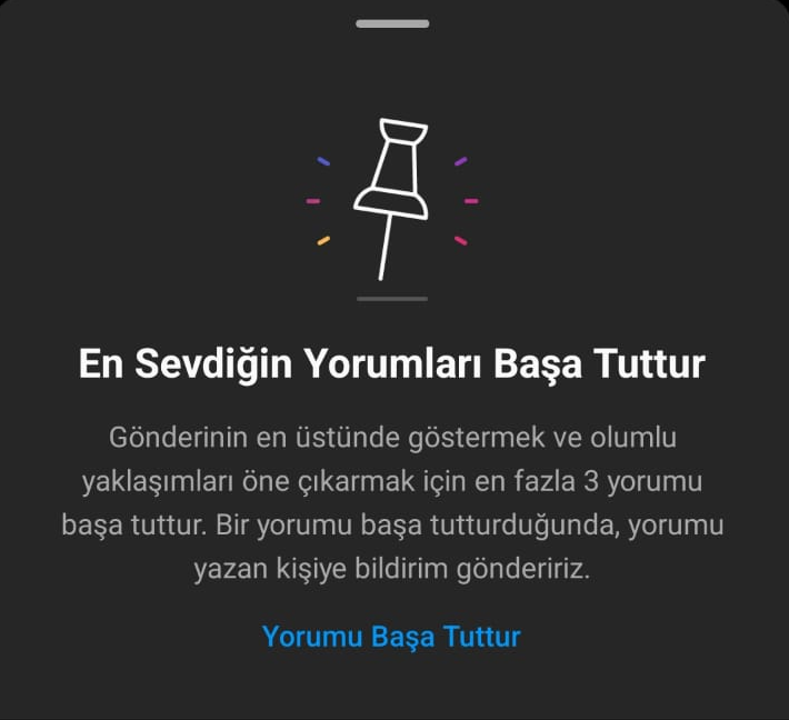 Kullanıcılar neden Instagram yorumlarını sabitler?