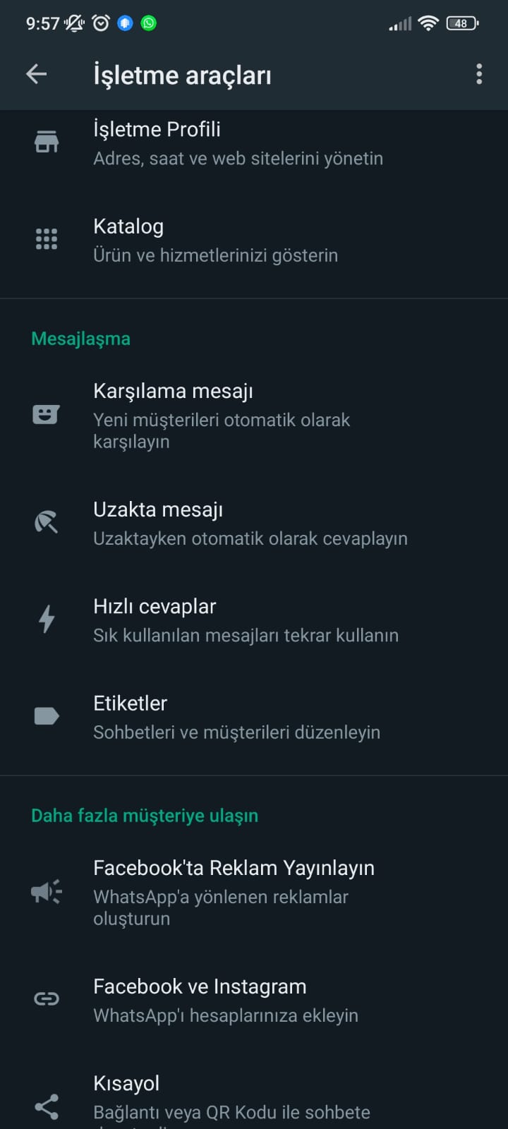 WhatsApp Business özellikleri nelerdir?