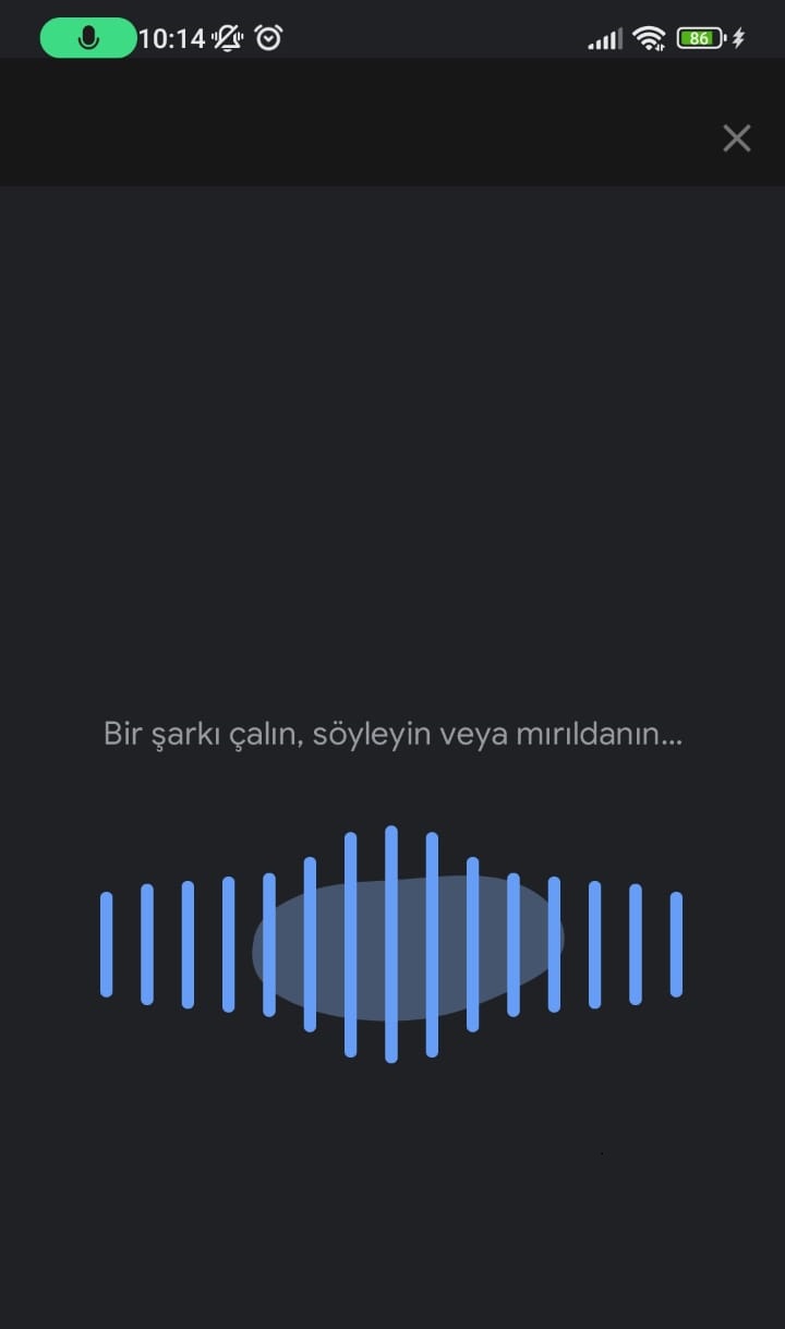 Google şarkı bulma