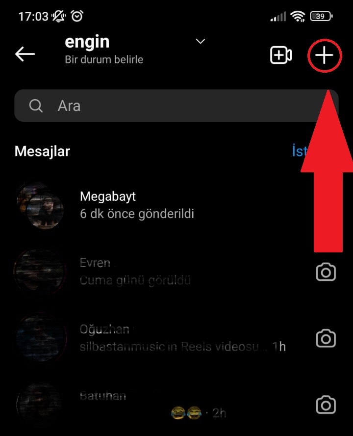 Instagram grup sohbeti kurma nasıl yapılır?