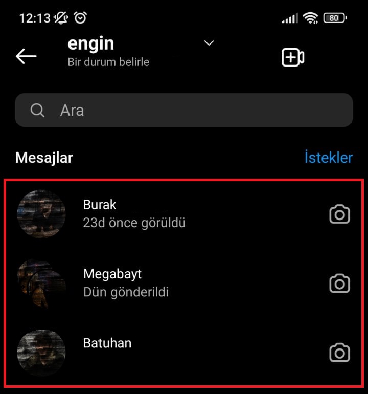 Instagram mesajlarına özel efektler nasıl eklenir