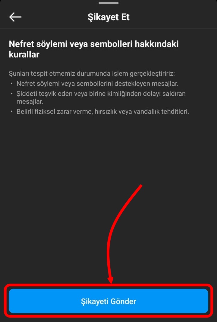 mesaj şikayet etme (3)