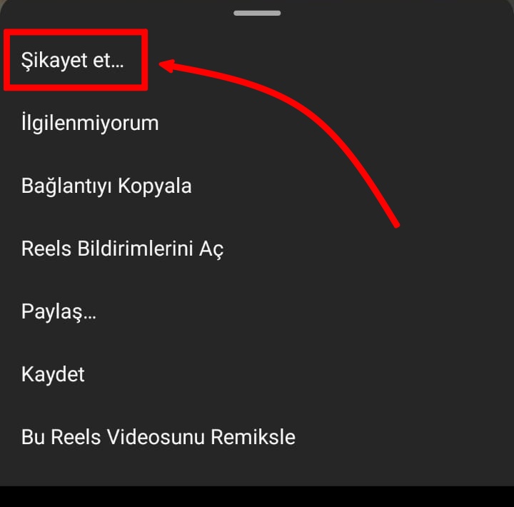 reels şikayet etme (2)