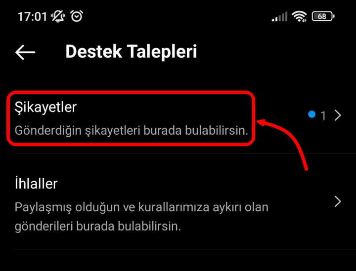 şikayet geçmişi (6)