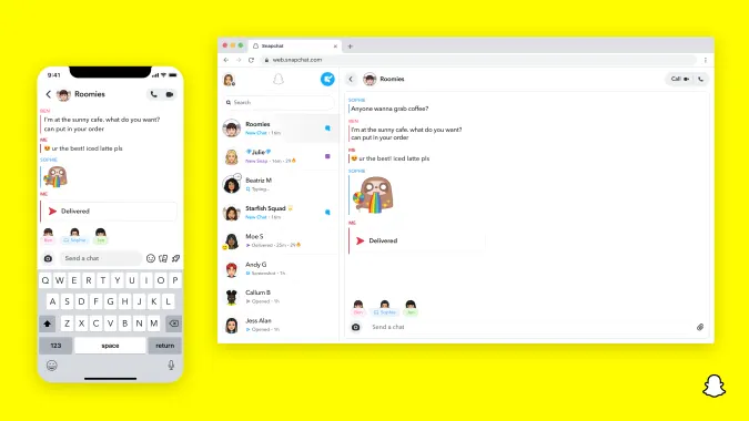 snapchat yeni masaüstü özelliği (1)
