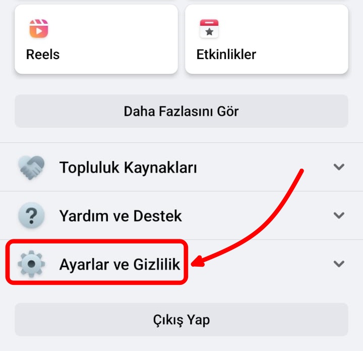 facebook karanlık mod mobil (2)