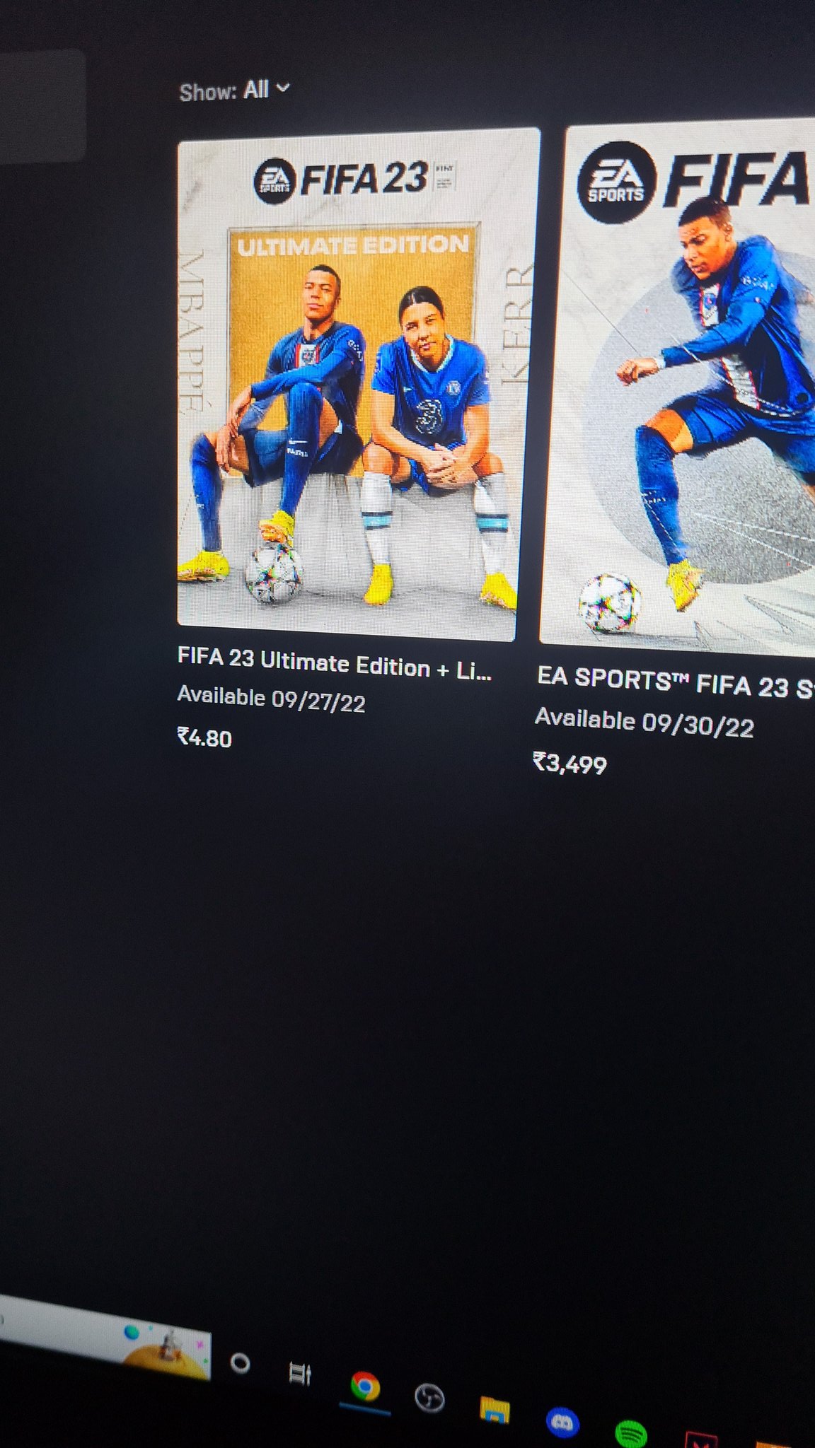 fifa 23 (1) 1 lira