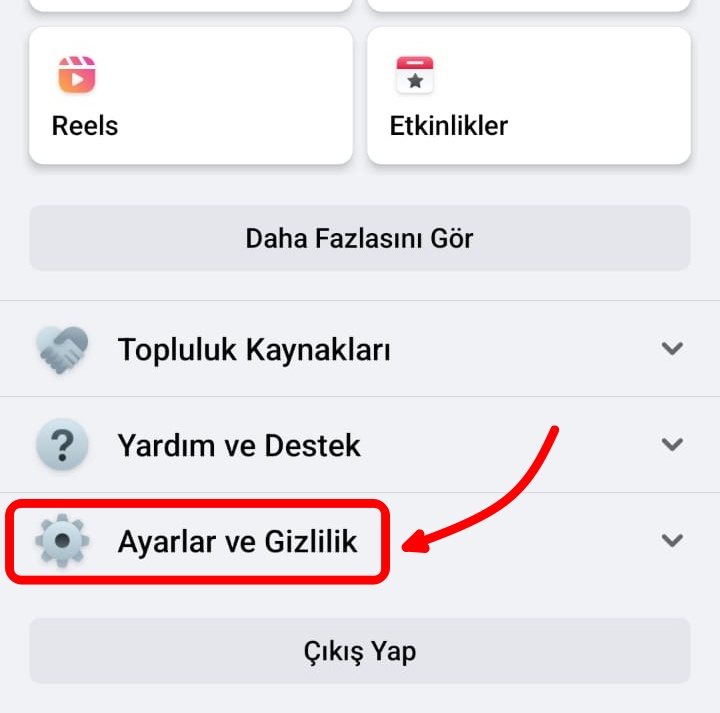 hesap silme telefondan (2)