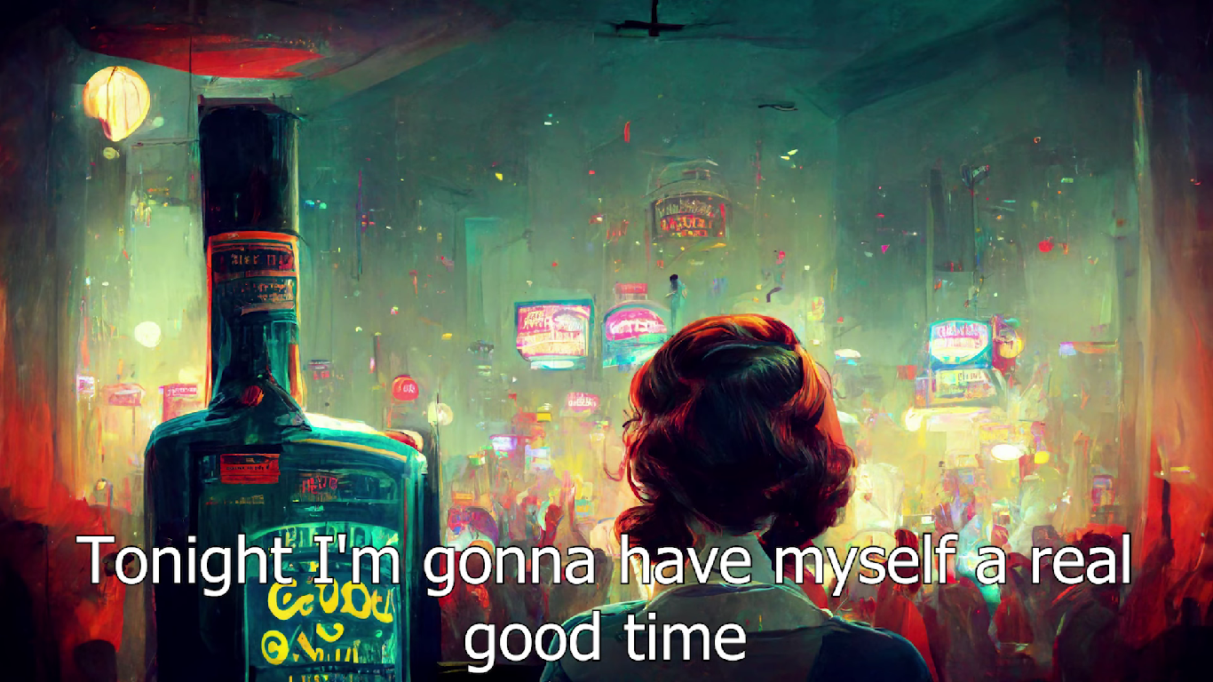 Queen'in efsane parçası Don't Stop Me Now sözleri yapay zeka yardımı ile sanat eserlerine dönüştürüldü! 2