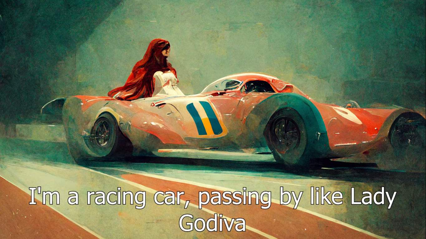 Queen'in efsane parçası Don't Stop Me Now sözleri yapay zeka yardımı ile sanat eserlerine dönüştürüldü! 12