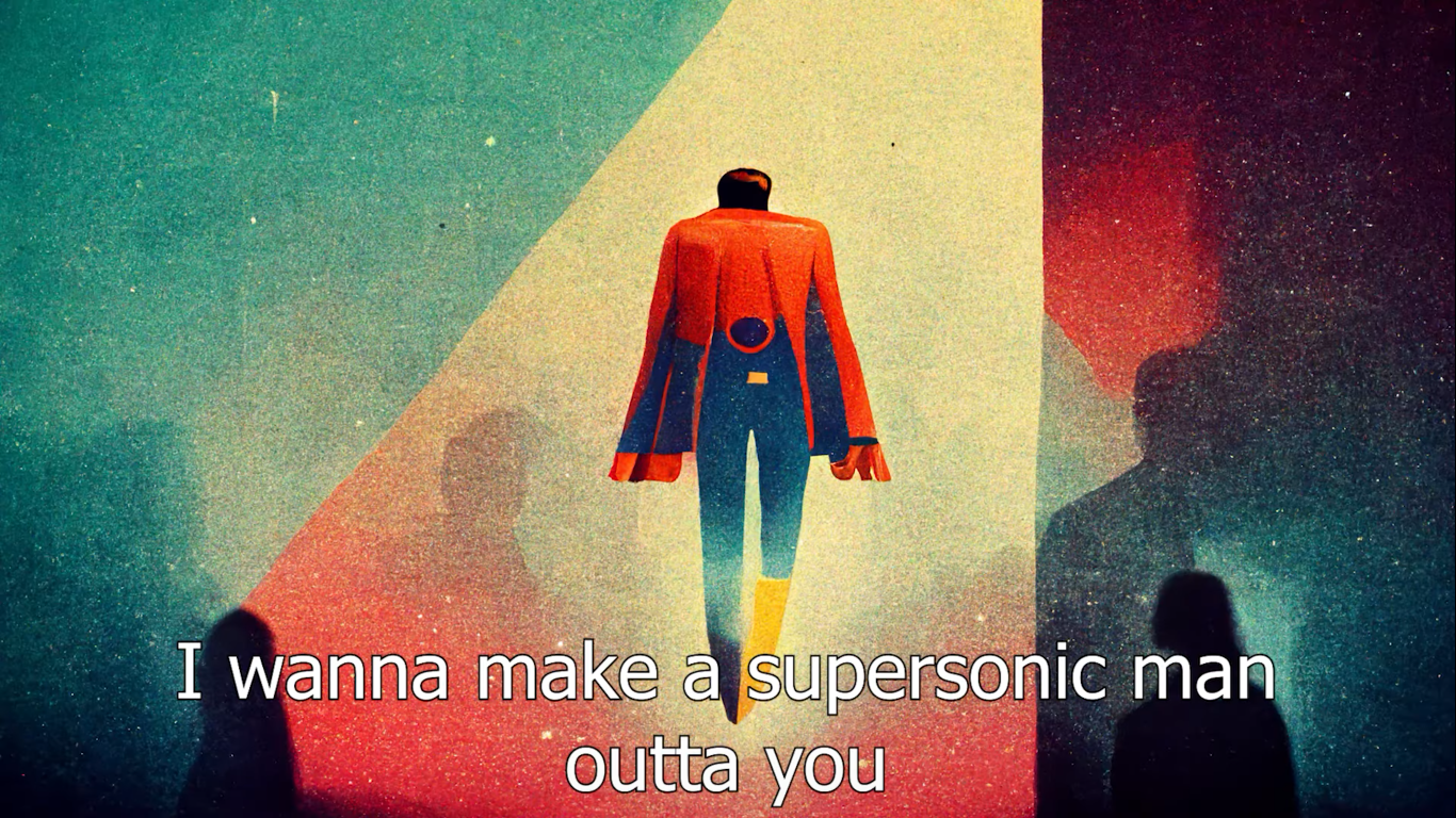 Queen'in efsane parçası Don't Stop Me Now sözleri yapay zeka yardımı ile sanat eserlerine dönüştürüldü! 17