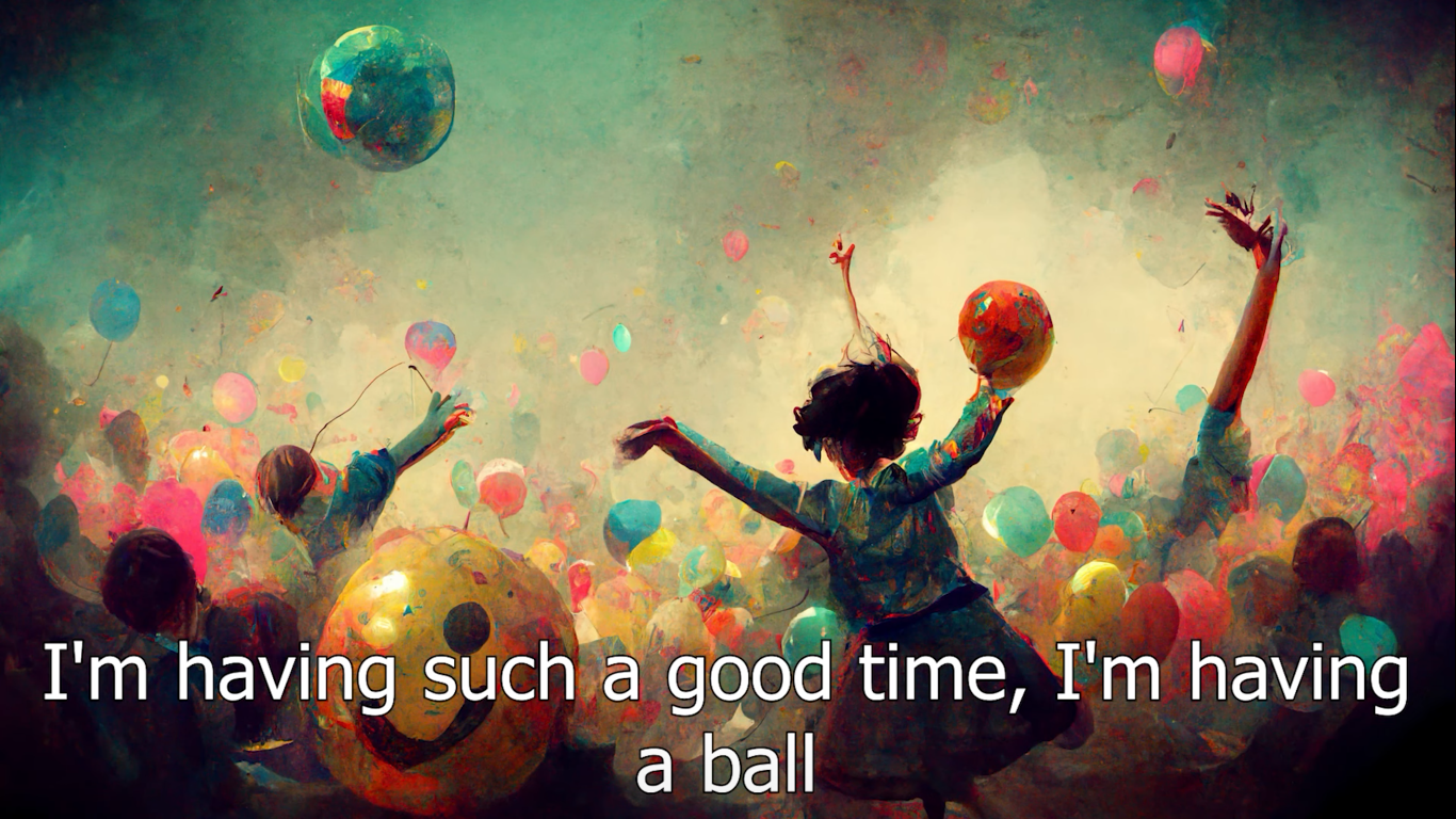 Queen'in efsane parçası Don't Stop Me Now sözleri yapay zeka yardımı ile sanat eserlerine dönüştürüldü! 19